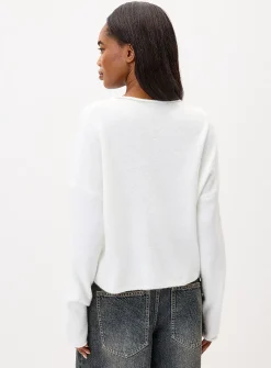 Cute iridescent buttons cardigan
