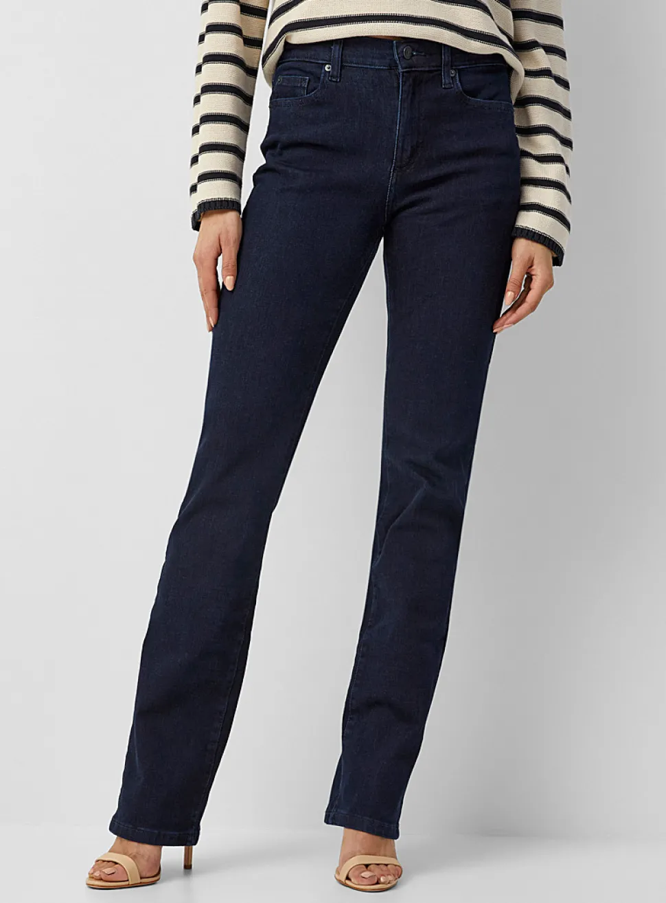 Dark indigo Chloe jean