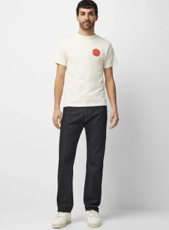 Deep-indigo Aomori jean