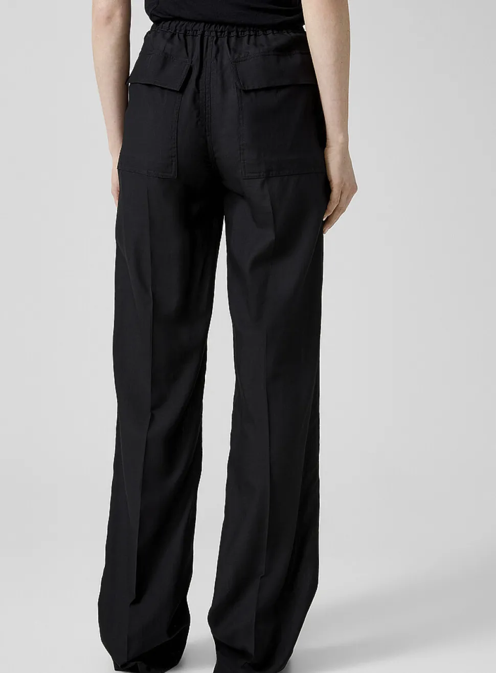 Dietrich pure virgin wool drawstring pant
