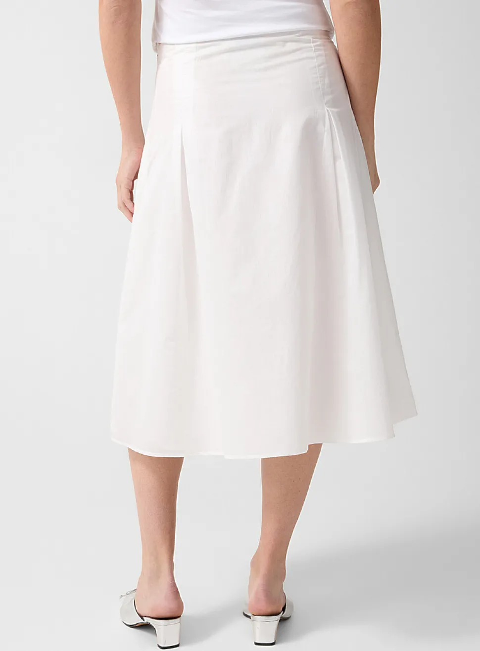 Dimi pockets midi skirt