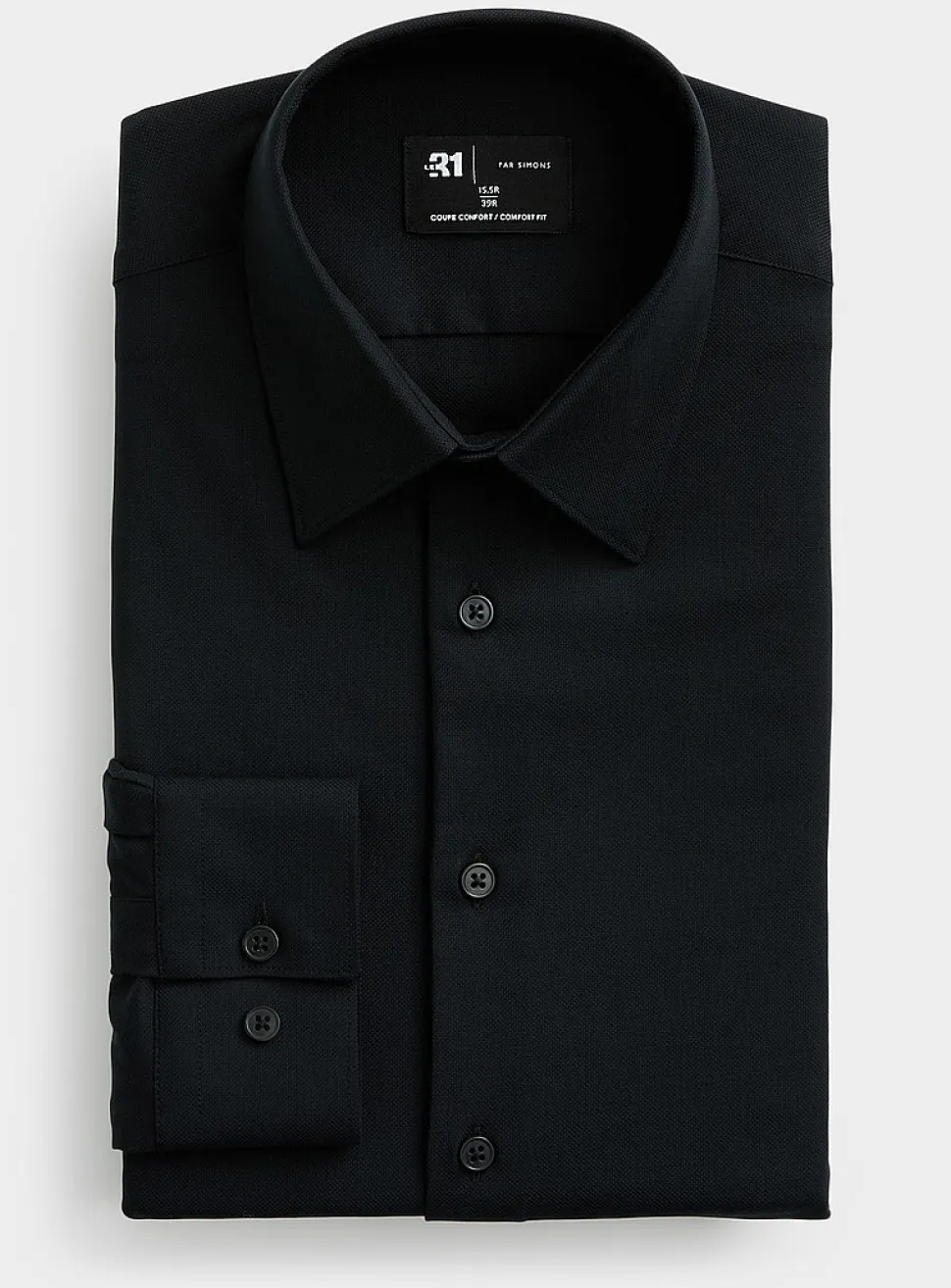 Dobby stretch shirt