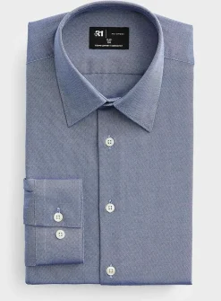 Dobby stretch shirt