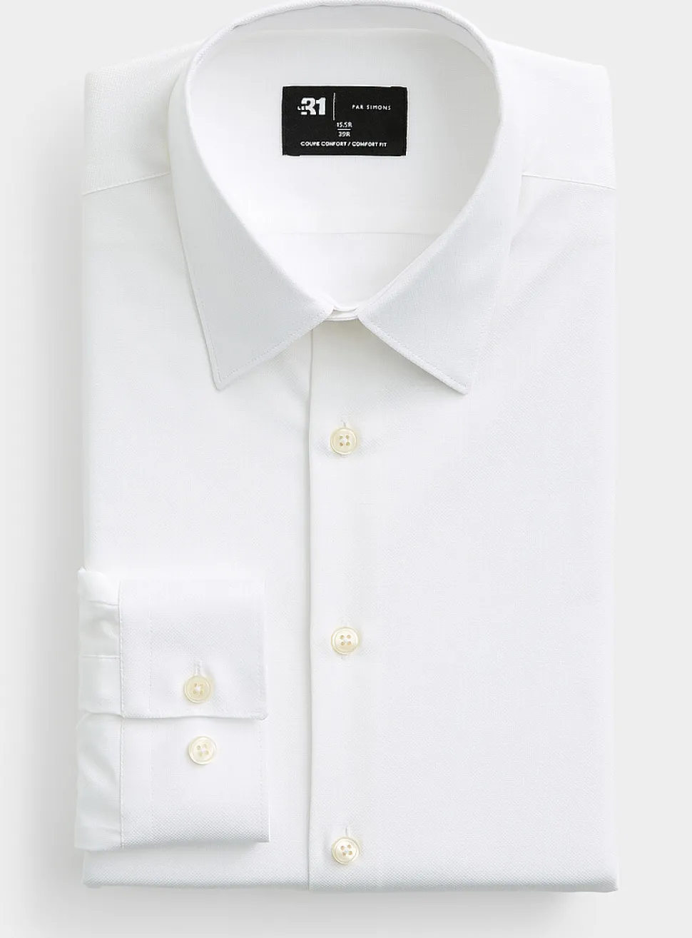 Dobby stretch shirt