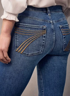 Dojo faded medium indigo jean