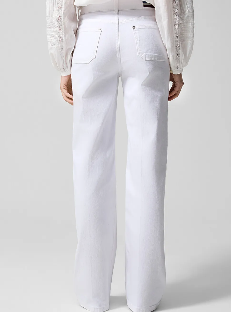 Dompay white jean