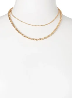 Double-chain necklace