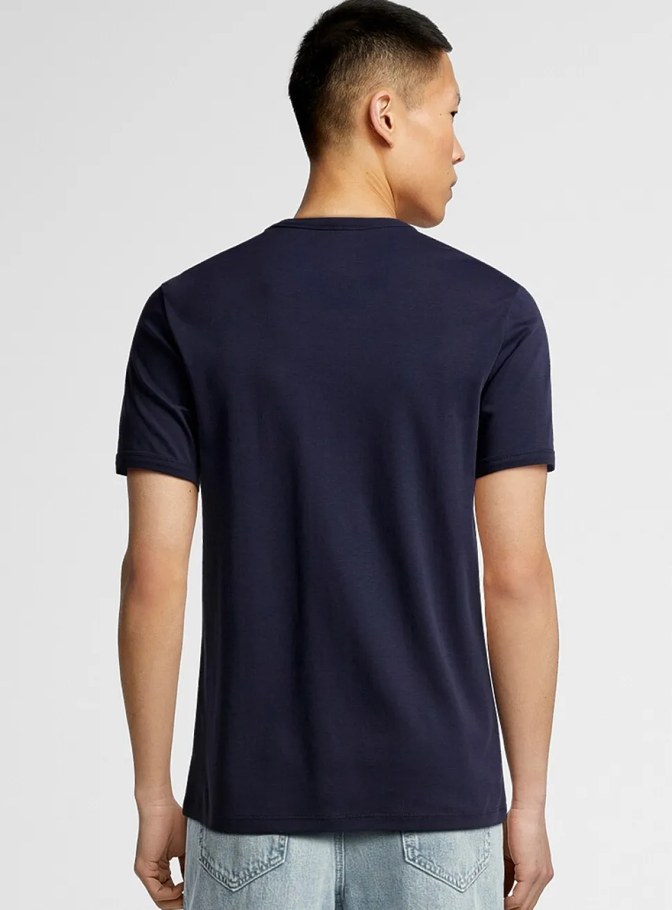 Dressy Pima cotton jersey T-shirt