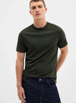 Dressy Pima cotton jersey T-shirt