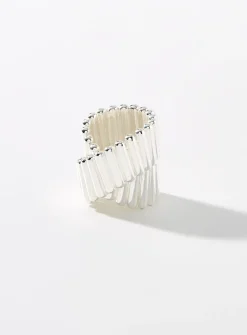 Droplet chunky ring