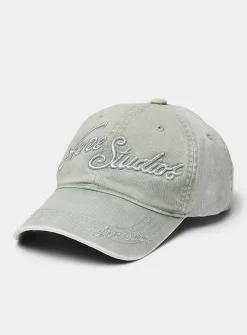 Embroidered logo cap