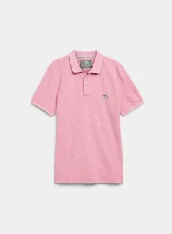 Embroidered logo piqué polo