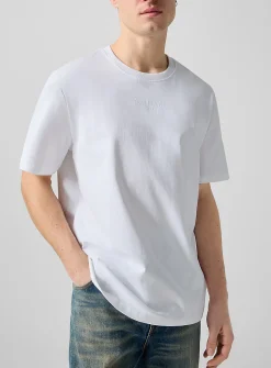 Embroidered logo T-shirt
