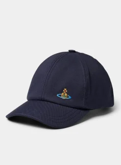 Embroidered orb cap