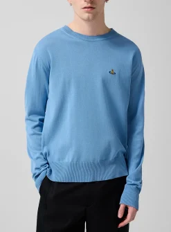Embroidered orb sweater
