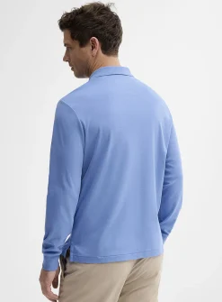 Embroidered rider jersey polo