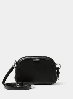Emma topstitched crossbody bag