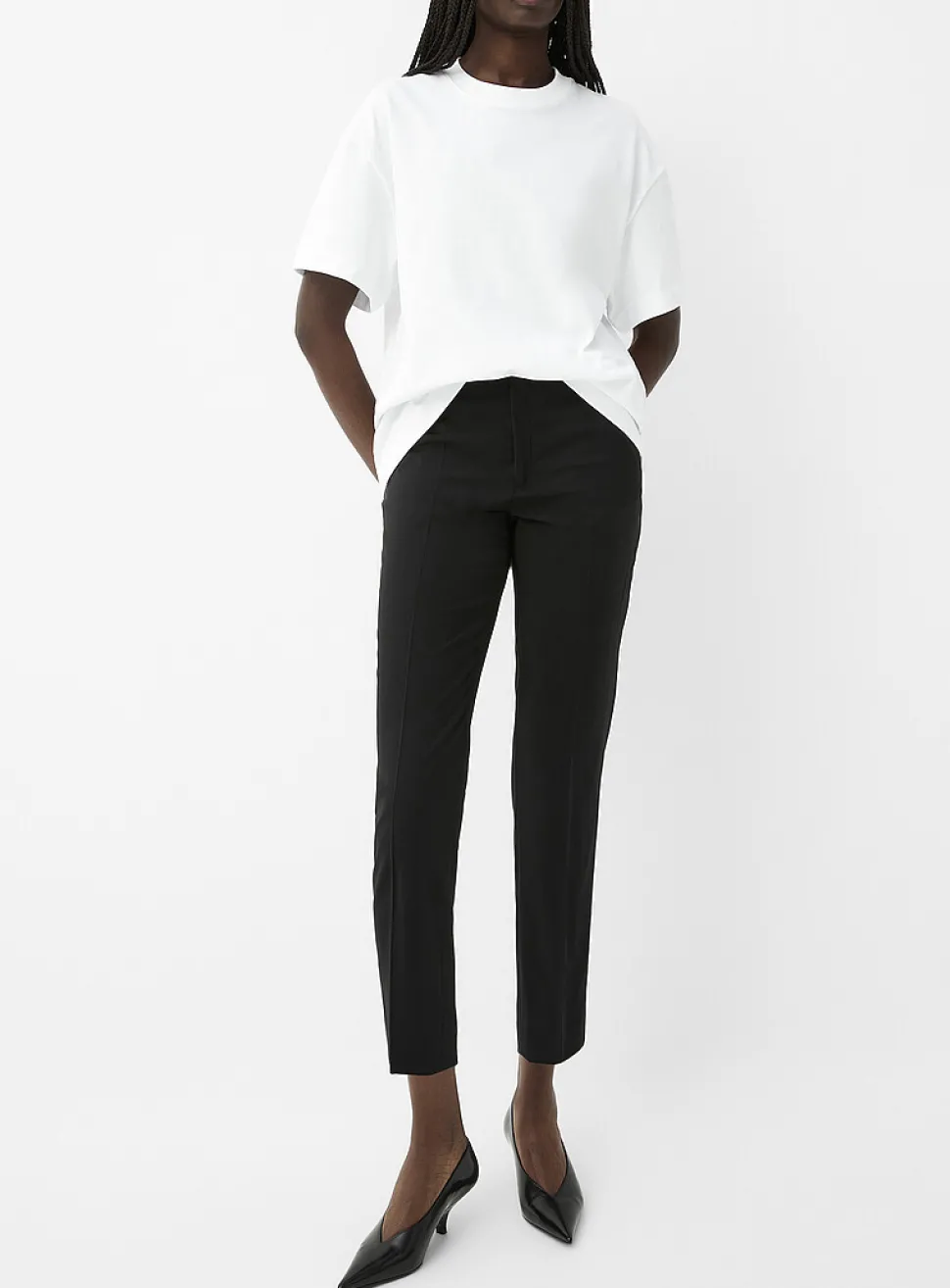 Emma wool slim-leg pant