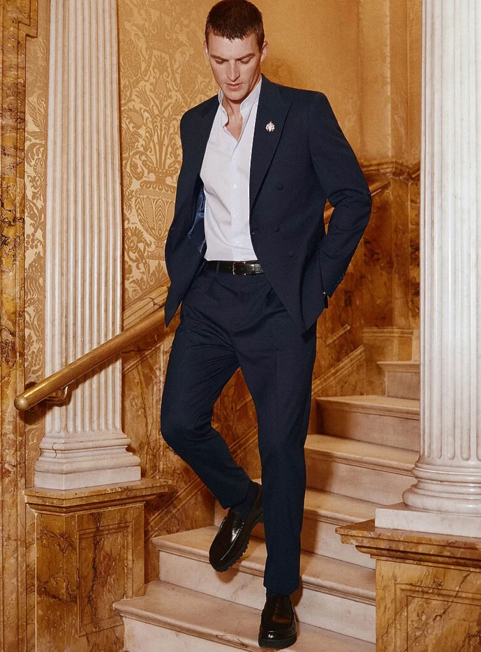 Essential navy pant