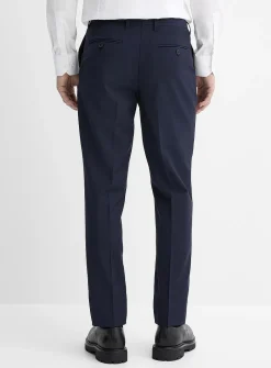Essential wool-blend pant