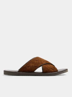 Ettore braided leather sandals