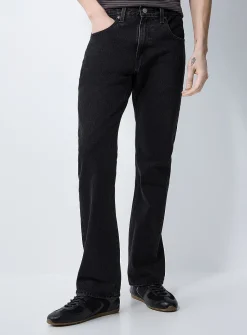 517 faded black jean