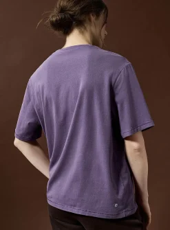 Faded boxy loose T-shirt