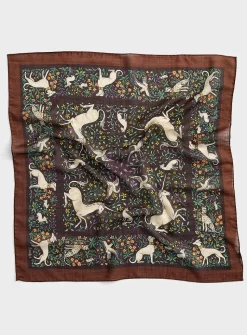 Fantasy creature tie-on scarf