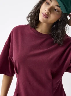 Flared T-shirt dress