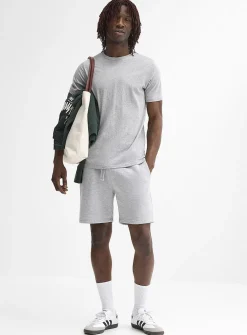 Fleece-lined short