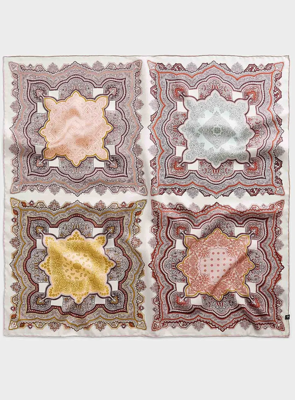 Floral paisley scarf