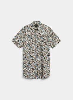 Floral tapestry shirt