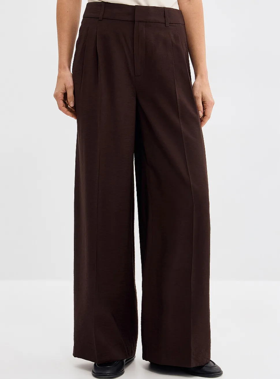 Flowy hammered pant