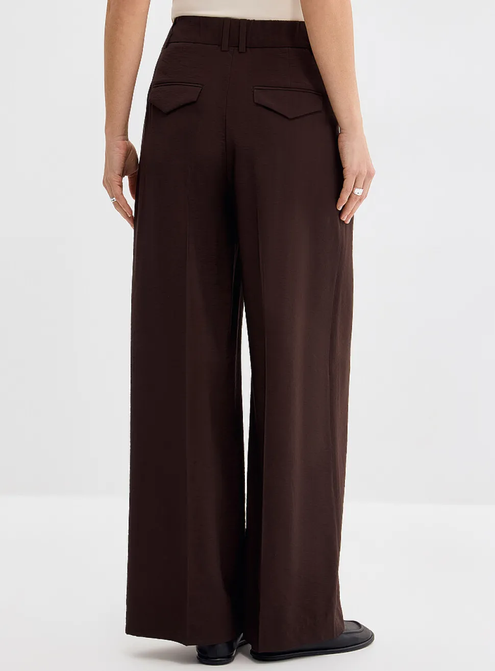 Flowy hammered pant