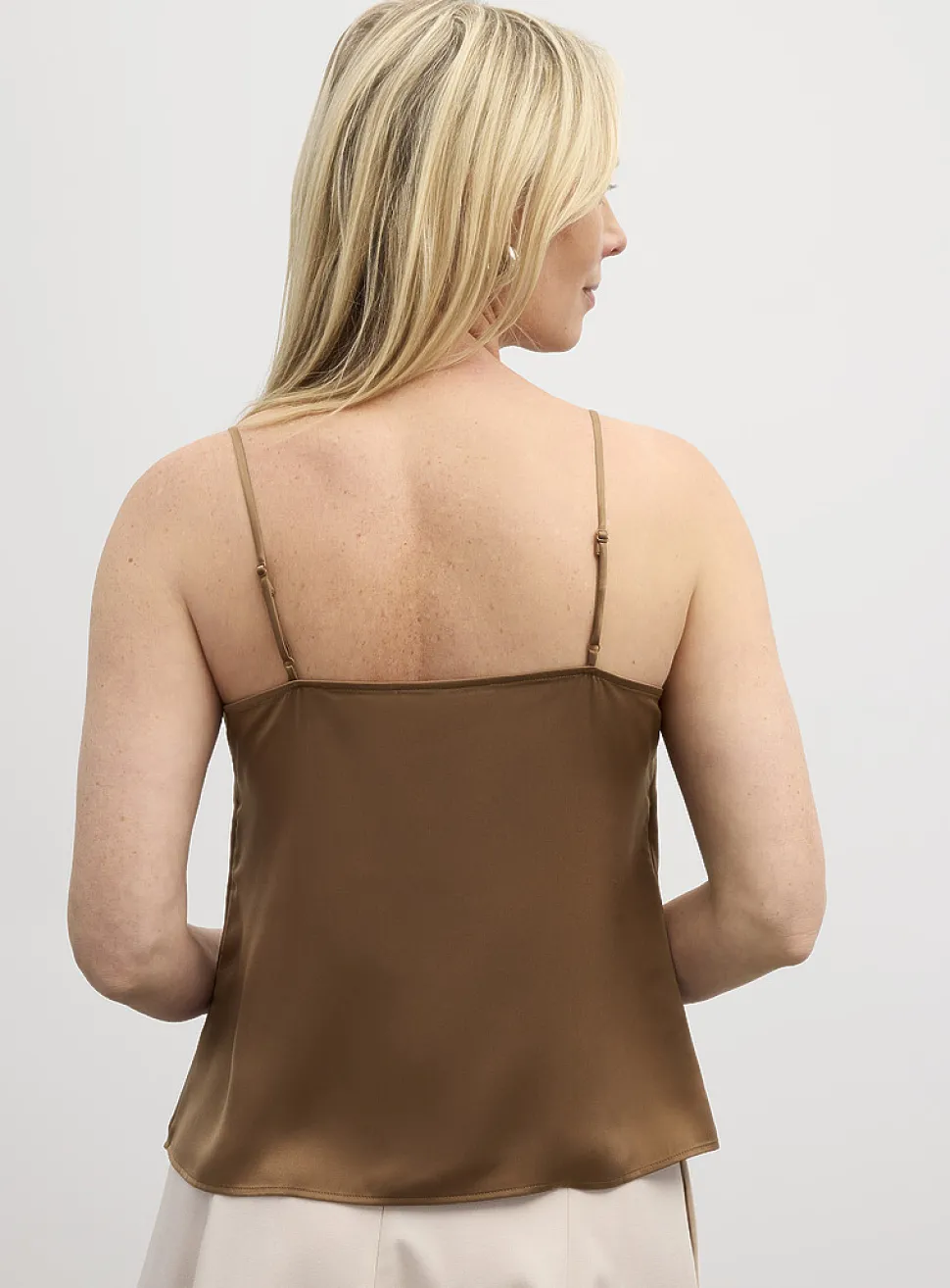 Flowy satiny cami