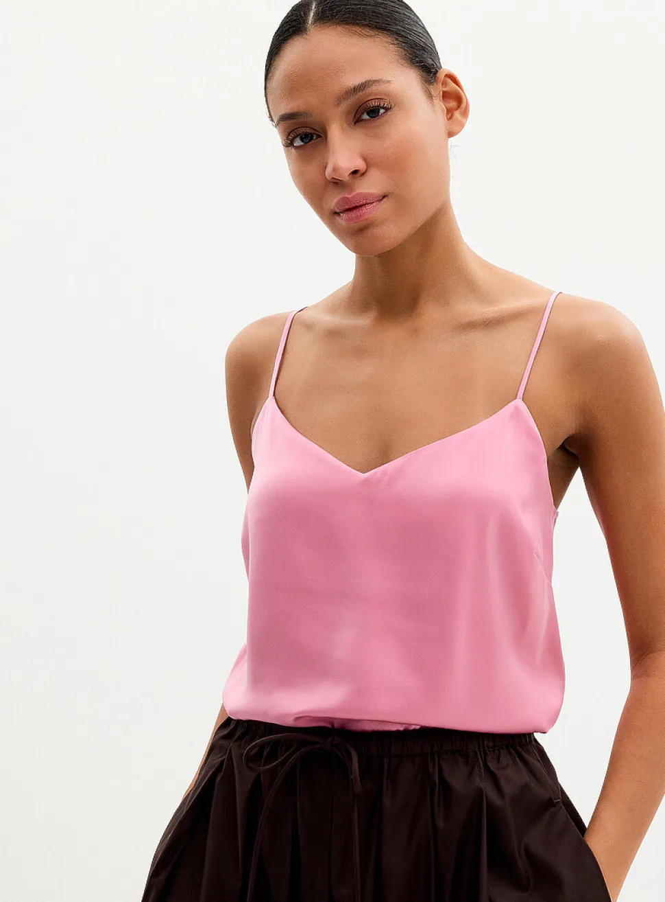 Flowy satiny cami