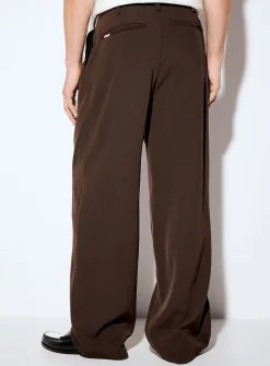 Fluid pleated pant