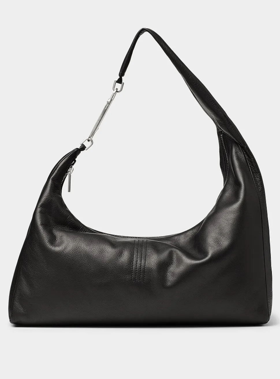 Gemini calf leather hobo bag