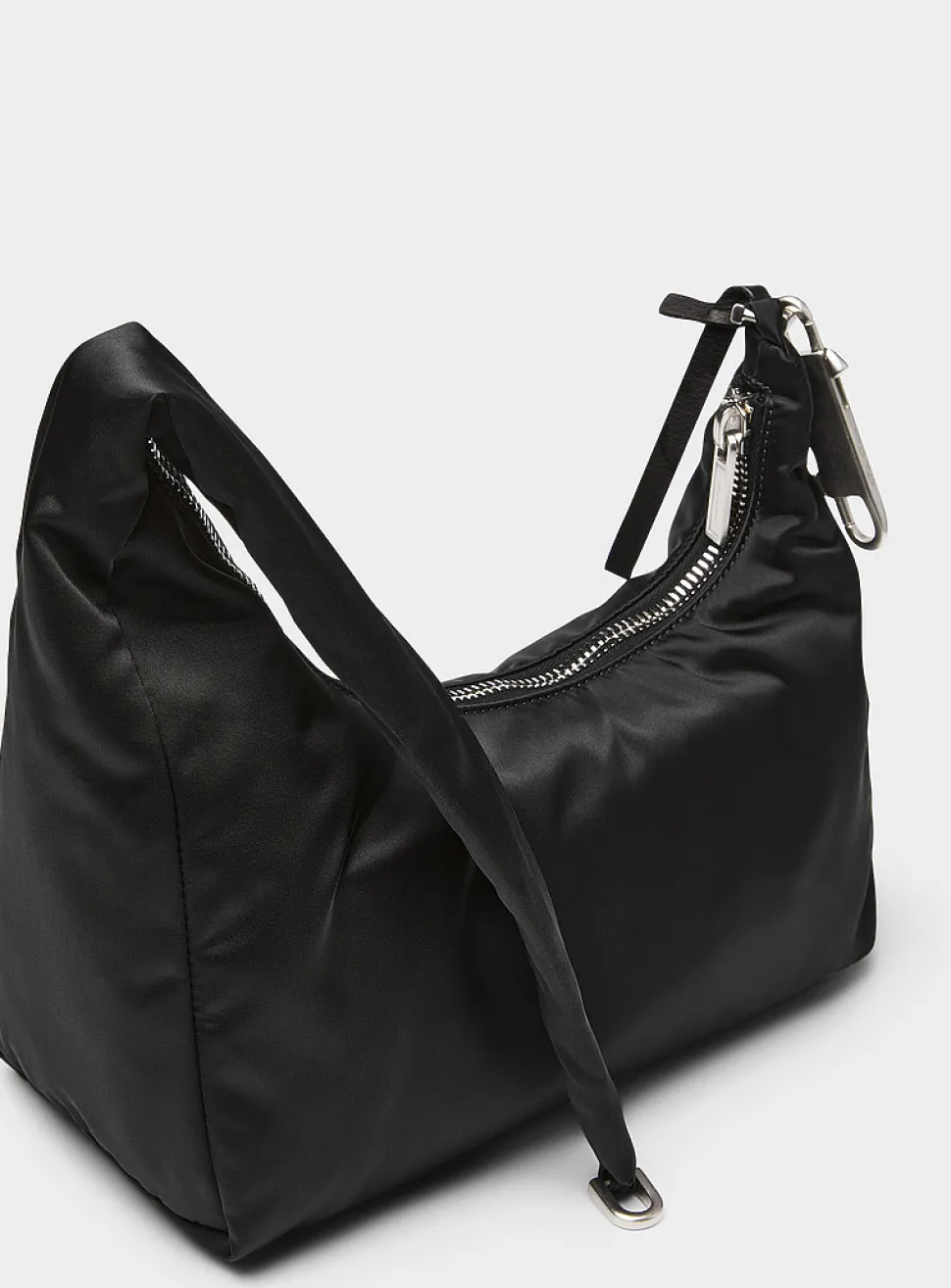 Gemini canvas hobo bag
