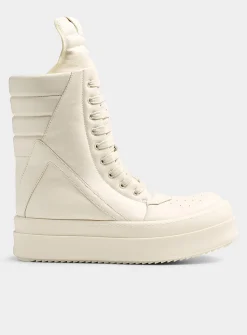 Geobasket cream sneakers