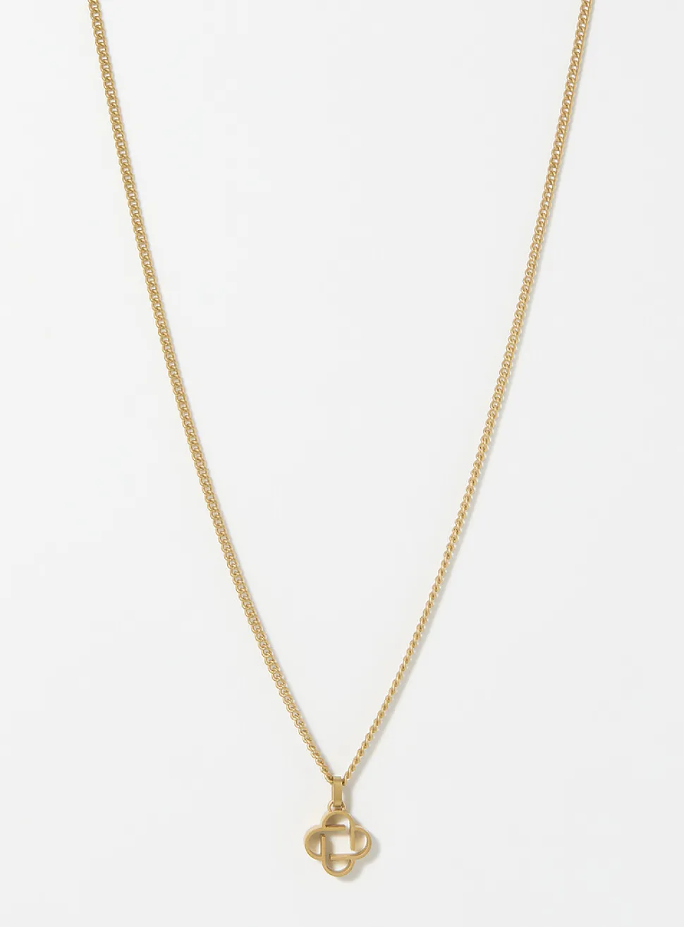 Geo-clover necklace