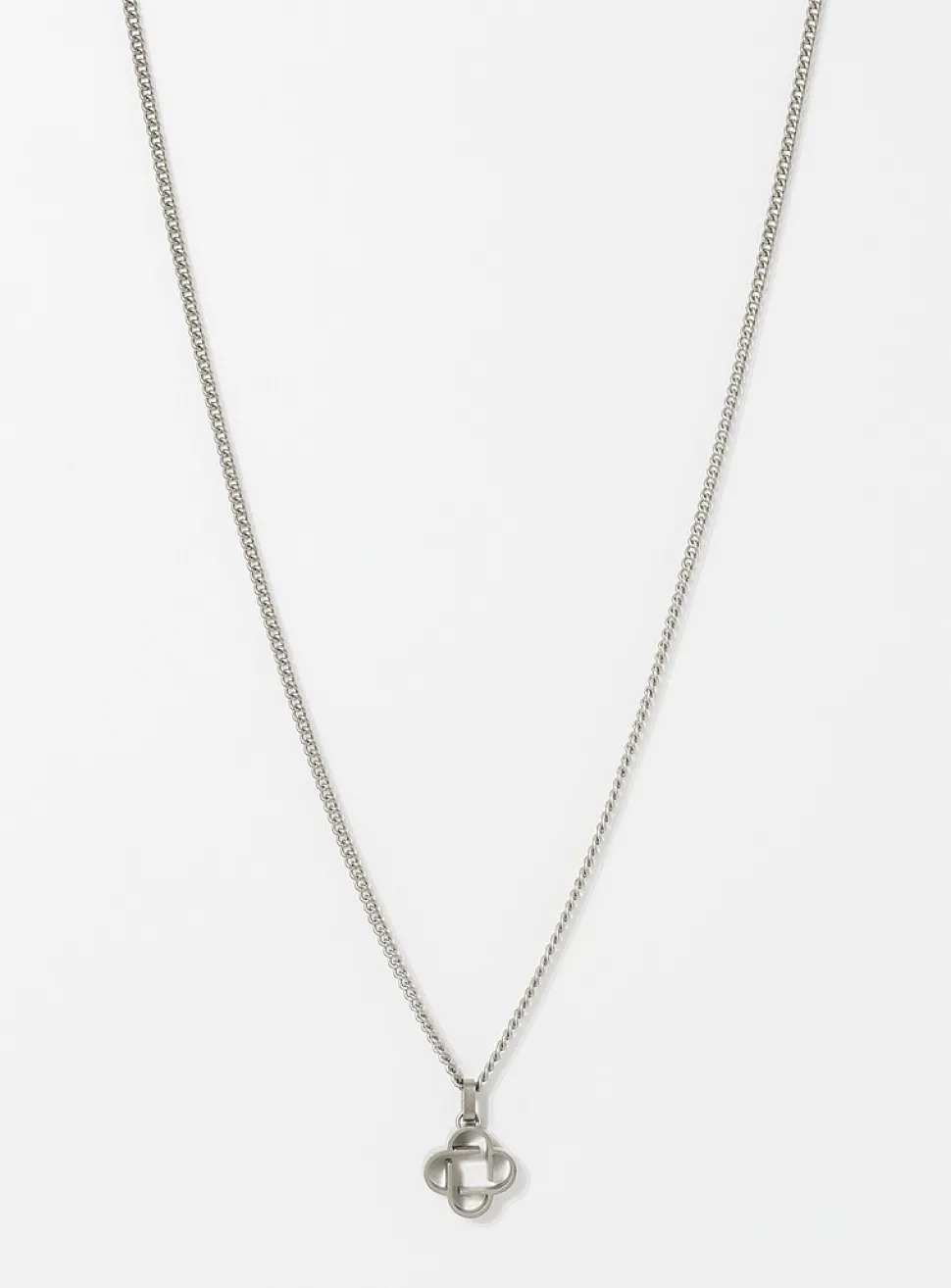 Geo-clover necklace