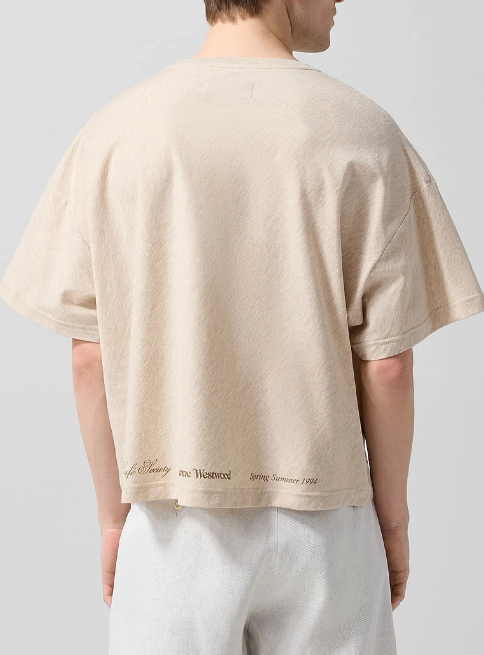Giant bouquet print boxy T-shirt