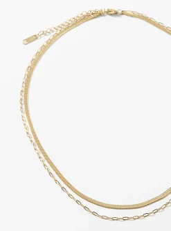 Golden double chain