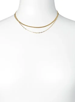 Golden double chain