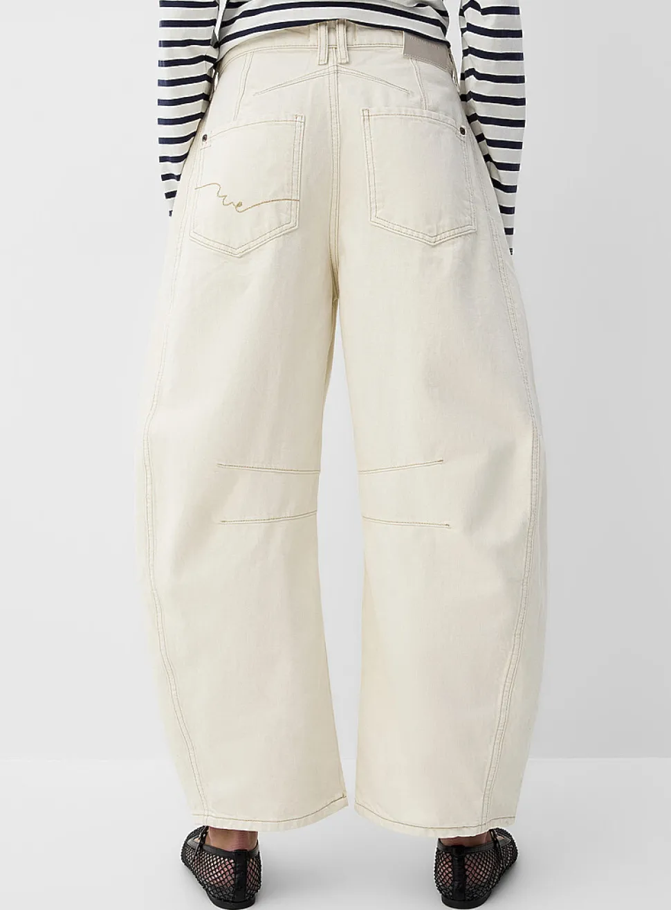 Good Luck barrel jean