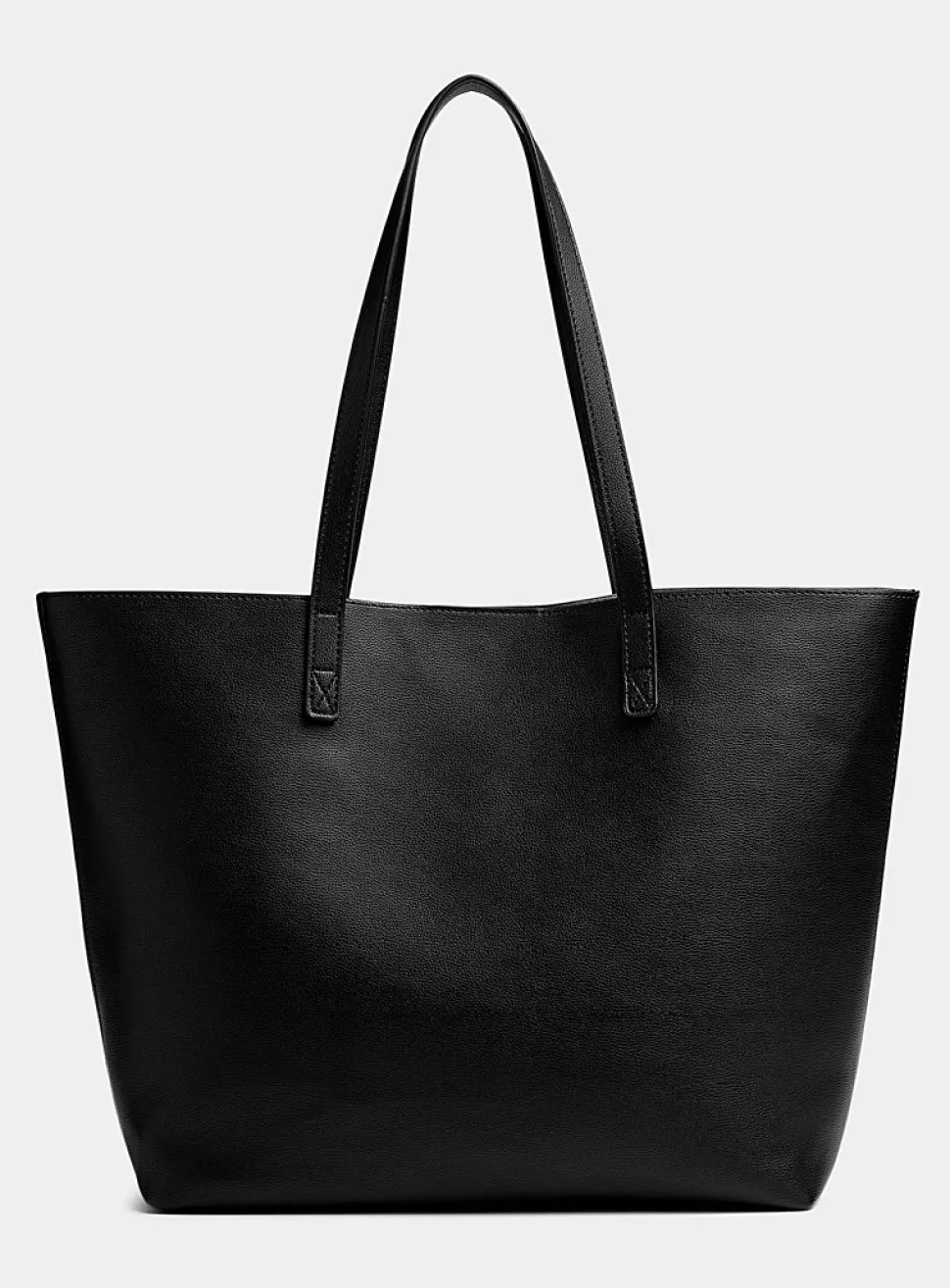 Grained minimalist tote bag