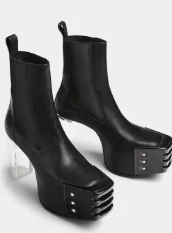 Grilled Kiss platform boots