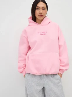 Heart to Heart fleece hoodie