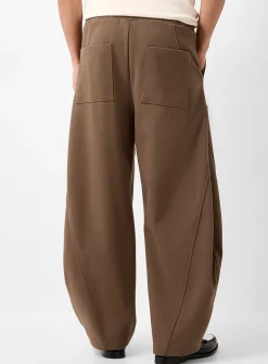 Heather jersey balloon pant